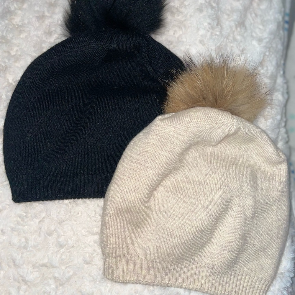 Women Knit Wool Beanie - Winter Fashion Solid Wool Hats